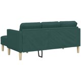 Set sofe s jastukom Tamnozelena Poliester | shoptok.hr
