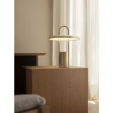 Stelton LED zatemnitvena namizna svetilka iz nerjavečega jekla v srebrni barvi (višina 25 cm) Pier – | Shoptok.si