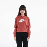 Nike Majica rjasto rjava / bela