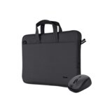 Trust Bologna torba i miš set torba za laptop 16", crna silent miš | Eponuda.ba