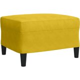  4-dijelni set sofa s jastucima žuti baršunasti | shoptok.hr