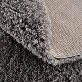 Lesnina-XXXL preproga z visokim florom porto tkano temno siva | Shoptok.si