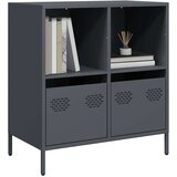 vidaXL Komoda antracit 68x39x73,5 cm hladno valjano jeklo | Shoptok.si