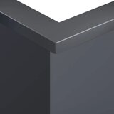  Zid za zadržavanje 50 x 50 x 50 cm Čelik Antracit - Antracit 50 x 50 x 50 cm 1 x 270° kut | shoptok.hr
