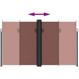  Bočna tenda na uvlačenje smeđa 200 x 1200 cm | shoptok.hr
