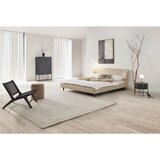 Livetastic oblazinjena postelja 181 cm x 201 cm , les, kovina, usnje bež Cene