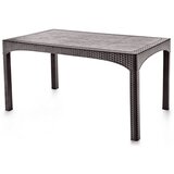 Hanah home Baštenski sto, 150x76x90 cm, Braon | ePonuda.com