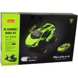  Licencirani auto na daljinsko upravljanje za sastavljanje 1:18 Lamborghini Sian - zeleni | shoptok.hr