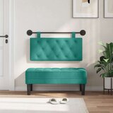  Držeće uzglavlje Zidne Tirkizna 100 x 55 x 7 cm Baršun - Tirkizna 90 cm bez LED | shoptok.hr