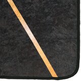  Perivi tepih crno-zlatni 160x230 cm protuklizni | shoptok.hr