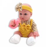Lutka beba 30 cm sa žutom trakom  Lutka beba 30 cm sa žutom trakom Slike