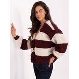 RUE PARIS Sweater-MI-SW-0109.79-burgundy | Shoptok.si