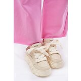 GOE Ladies Leather Sneakers On A Massive Platform | Shoptok.si