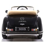 Ramiz Otroški avto na akumulator Mercedes Benz 300S RETRO 12V Črna | Shoptok.si