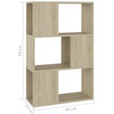 Ormarić za knjige / pregrada boja hrasta 60x24x94 cm drveni | shoptok.hr