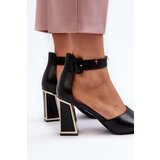 EVENTO PE1 Elegant Black Women's Sandals with Heel Rosazara | Eponuda.ba