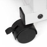  Mobilni stol 73-85 x 40 x 80 cm bijela, crna | shoptok.hr