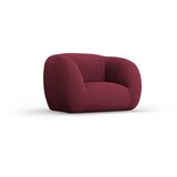 Cosmopolitan Design Bordo rdeč fotelj iz tkanine bouclé Essen – | Shoptok.si