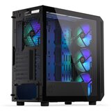 ENDORFY Arx 700 ARGB crni z steklenim PC oknom, Midi-Tower | Shoptok.si