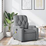  fotelja za odmor, svijetlo siva tkanina | shoptok.hr
