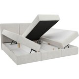 MID.YOU DRUŽINSKA POSTELJA 240 cm x 200 cm , les, tekstil, leseni material siva | Shoptok.si