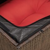  | Vrtni kauč | s jastukom Smeđa 62 x 62 x 69 cm Poli ratan | shoptok.hr