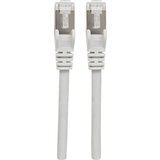 Intellinet 317320 RJ45 omrežni kabel\, Patch kabel CAT 6a S/FTP 15.00 m siva zaščita iz folije\, pletena zaščita\, brez halogena 1 kos, (20417729) | Shoptok.si