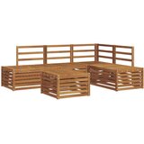  Set vanjskih sofa 5 Komad Prirodna Čvrsto drvo akacije | shoptok.hr