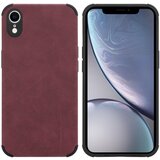 Cadorabo Case, združljiv z Apple v Burgund Purple - Zaščitni pokrov iz silikona TPU z plemenito umetno seminsko hrbet, (20596184) | Shoptok.si