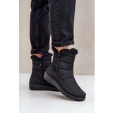 EVENTO PE1 Women's Snow Boots With Zipper And Fur Black Fiorittia | Eponuda.ba