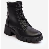 Kesi Women's insulated work boots with zipper black from Evrard Cene