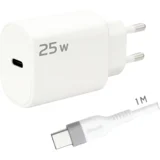 Polnilec s kablom USB-C, 25W - G25C+CC-1M