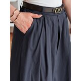 DStreet Spódnico-spodnie z paskiem FLOWES granatowe | Shoptok.si