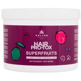 Kallos Cosmetics Hair Pro-Tox Superfruits Antioxidant Hair Mask krepitvena maska za lase 500 ml za ženske Cene