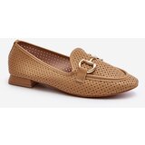 Boto Women's Flat Heel Moccasins with Decoration Camel Iluvana | Shoptok.si