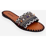 Boto Women's Embellished Slippers Bellisa Black Cene