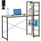  Radni stol 120 x 64 x 120 cm svijetlosmeđi | shoptok.hr