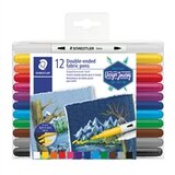 Staedtler Flomasteri za textil Design Journey, dvostruki, 12 komada | shoptok.hr