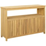  Vrtna konzola s pohranom Svijetla akacija 110 x 35 x 75 cm | Eponuda.com