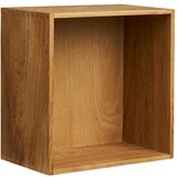 House Nordic Polica s više razina od punog hrasta u prirodnoj boji 18 cm Townsville – | shoptok.hr