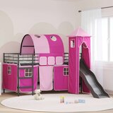 vidaXL Črna in roza 100 x 201 cm, (5000099587) | Shoptok.si