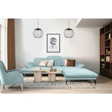 Stylife KOTNA SEDEŽNA GARNITURA, tkanina metino zelena | Shoptok.si