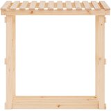  Stalak za drva za ogrjev 108x64,5x109 cm od masivne borovine | shoptok.hr
