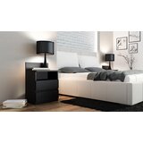 Shumee Nočna omarica Malwa M1 ČRNA, (21560426) | Shoptok.si