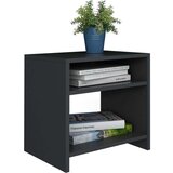  Nočne omarice 2 kosa črne 40x30x40 cm iverna plošča, (20732361) | Shoptok.si
