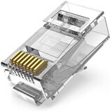 Vention modularni konektor (10 kom.) (Cat6a utp RJ45, prozirni) Cijene