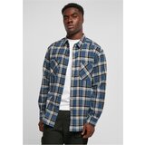 Urban Classics Plus Size Lake Check Shirt darkblue/whitesand Cijene