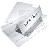 Durable Namizna tablica za ime iz PET, VxŠ 61/122 x 210 mm, DE 30 kosov | Shoptok.si