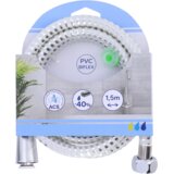 Tendance tuš crijevo 150cm pvc, bijelo/sivo | Eponuda.ba