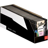  Varčno pakiranje Sheba različice v vrečkah za ohranjanje svežine 56 x 85 g - Selection v omaki z lososom | shoptok.hr